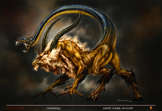 Mythical animals - Chimera